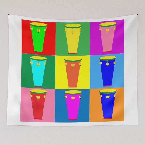 Item preview, Pop Art Timbal  designed and sold by tocarpercusion.