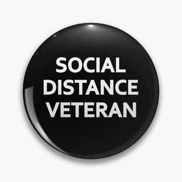 Item preview, Social Distance Veteran - Quarantine Lockdown - Funny Parody designed and sold by fizana.