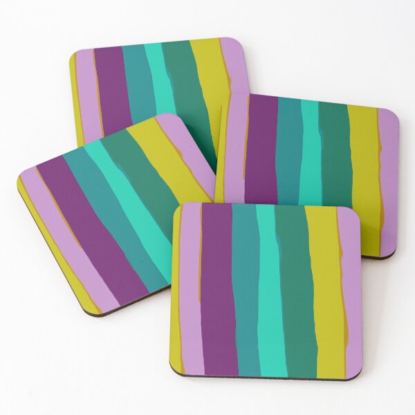 Item preview, pink purple green and yellow painting abstract  designed and sold by Mrvell.