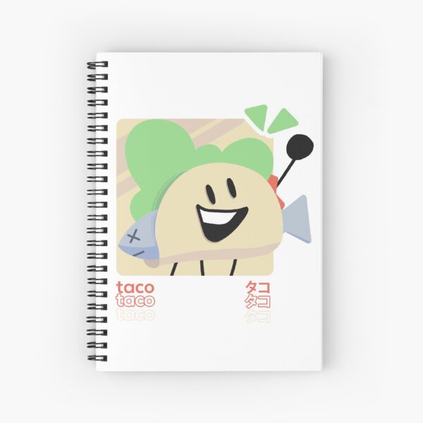 Battle Spiral Notebooks Redbubble - bfb in roblox battle for bfdi roleplay roblox youtube