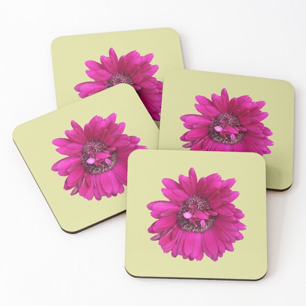 Item preview, Magenta Gerbera on Light Purple designed and sold by STHogan2.
