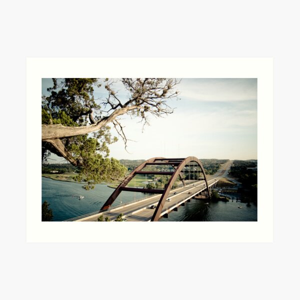 Pennybacker Bridge - 2 Art Print