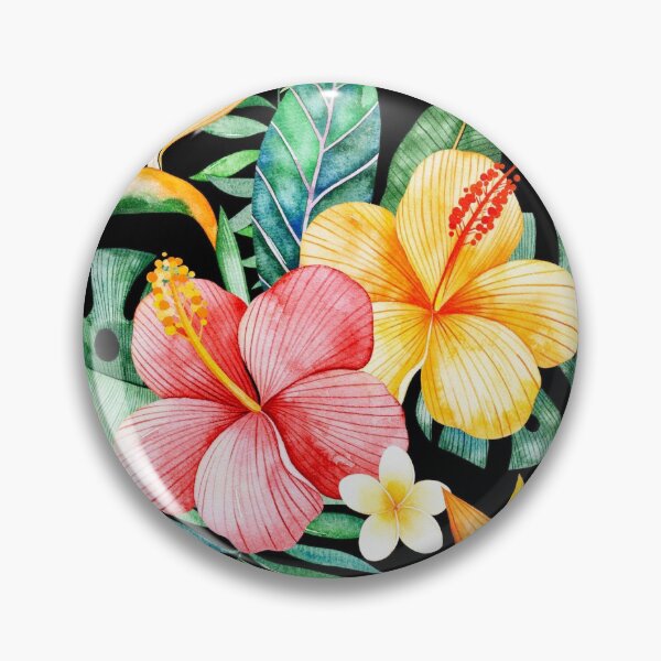 Item preview, Stunning Tropical Flowers and Leaves designed and sold by Pixelchicken.