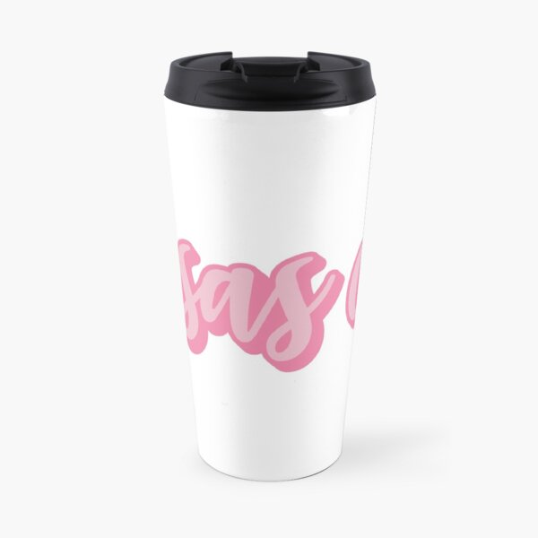 Pink Kansas City Travel Mug