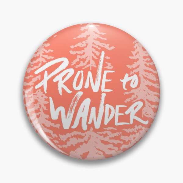 Item preview, Prone to Wander - Coral designed and sold by Marie Funseth.
