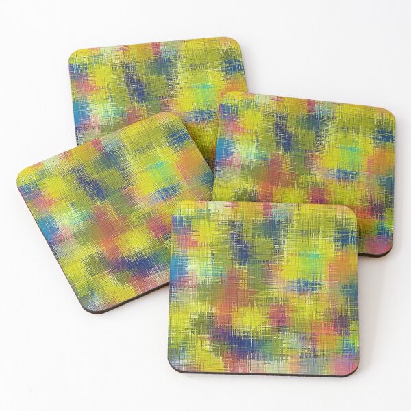 Item preview, red yellow pink and blue painting abstract background designed and sold by Mrvell.