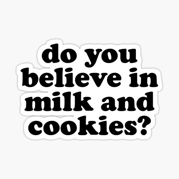 Item preview, Gia Gunn - Do you Believe in Milk and Cookies designed and sold by illustratorluke.