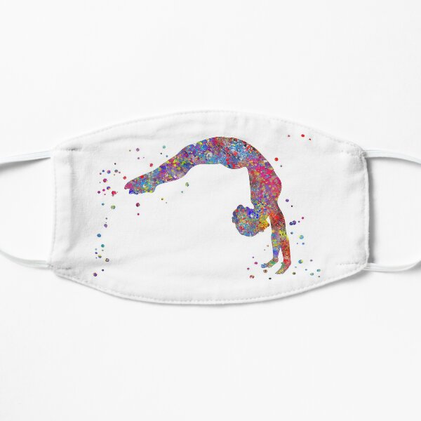 Gymnastics girl Flat Mask