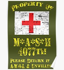 Property Of Mash 4077th Poster