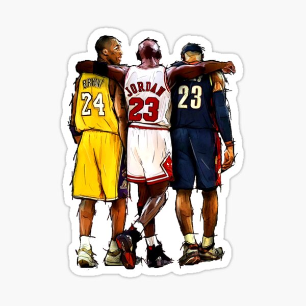 Kobe Michael LeBron - Ensemble Sticker