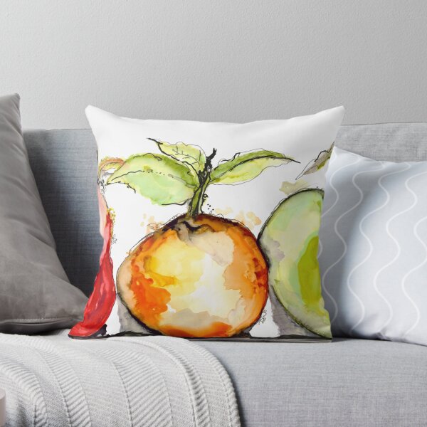 Frut Salad Throw Pillow
