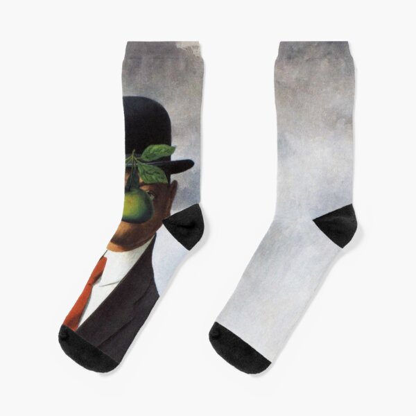René Magritte - The Son of Man Socks