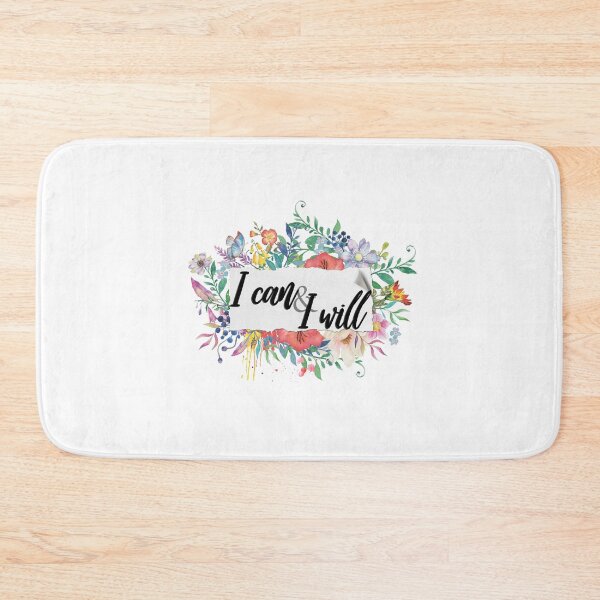 Item preview, I can & I will designed and sold by FlatlandsDesign.