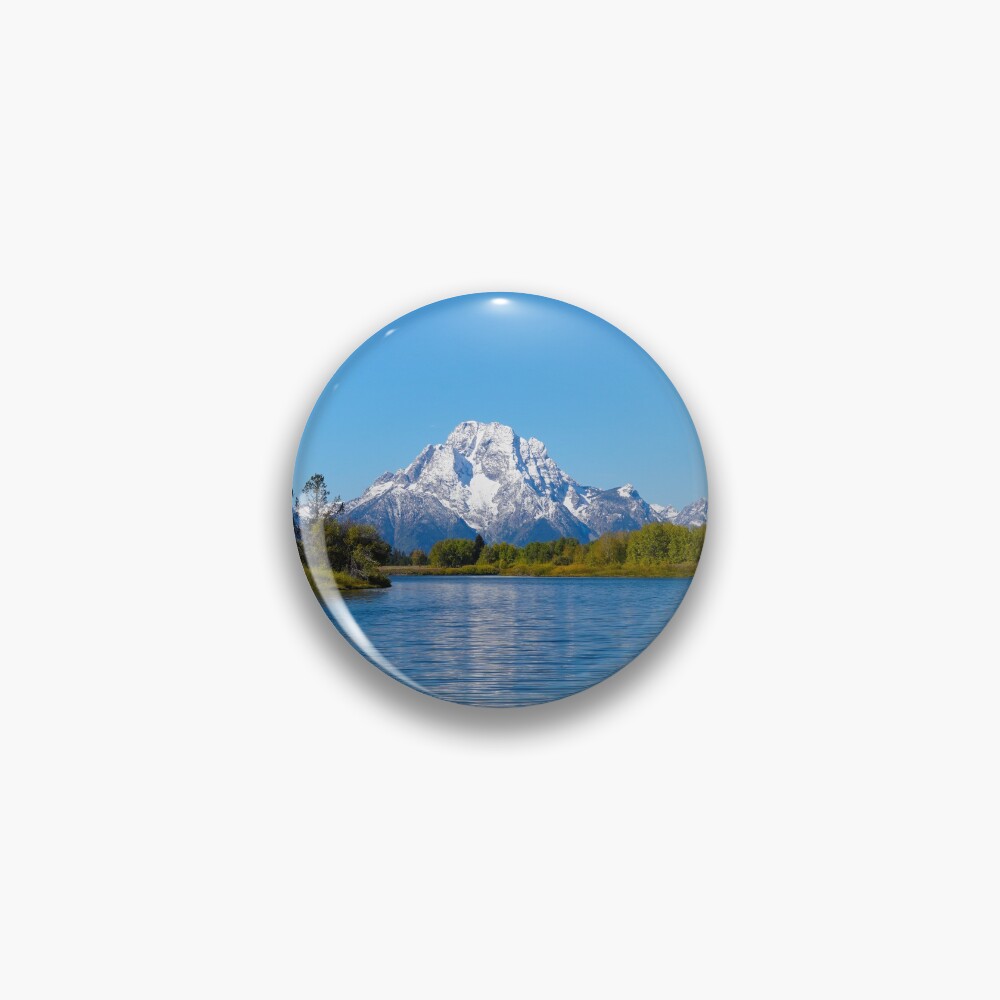 View of the Teton Peaks from the Snake River Pin