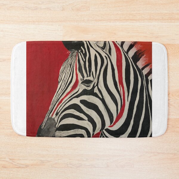 Item preview, Zebra in acrylic designed and sold by PaulBenbowArt.