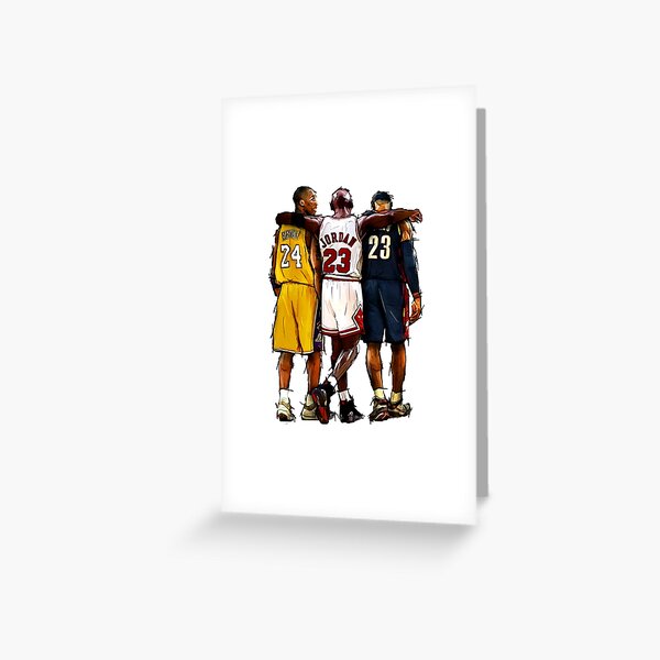 Michael Jordan Greeting Cards Redbubble