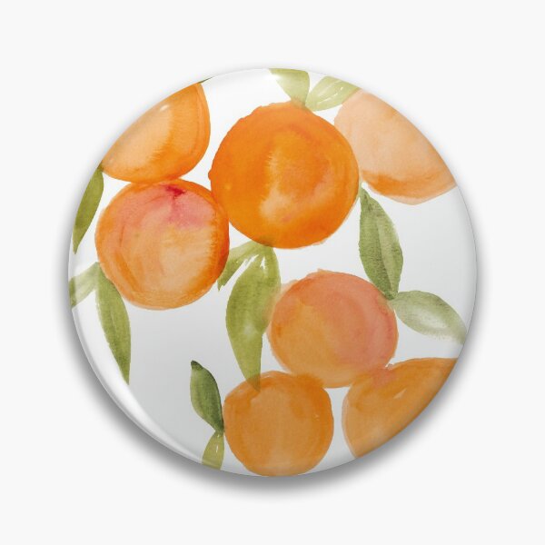 Item preview, Ornages - watercolor repeating pattern designed and sold by Ilze Lucero.