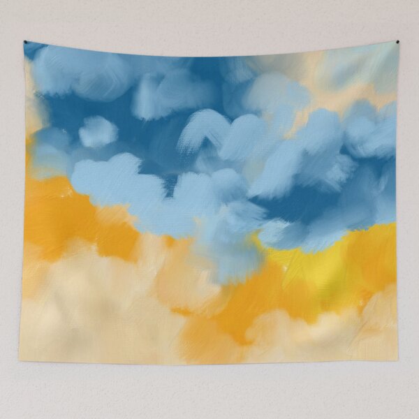 Item preview, Sunny days abstract painting designed and sold by Ilze Lucero.