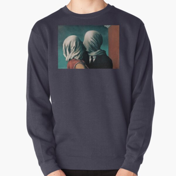 René Magritte les amoureux Sweatshirt épais