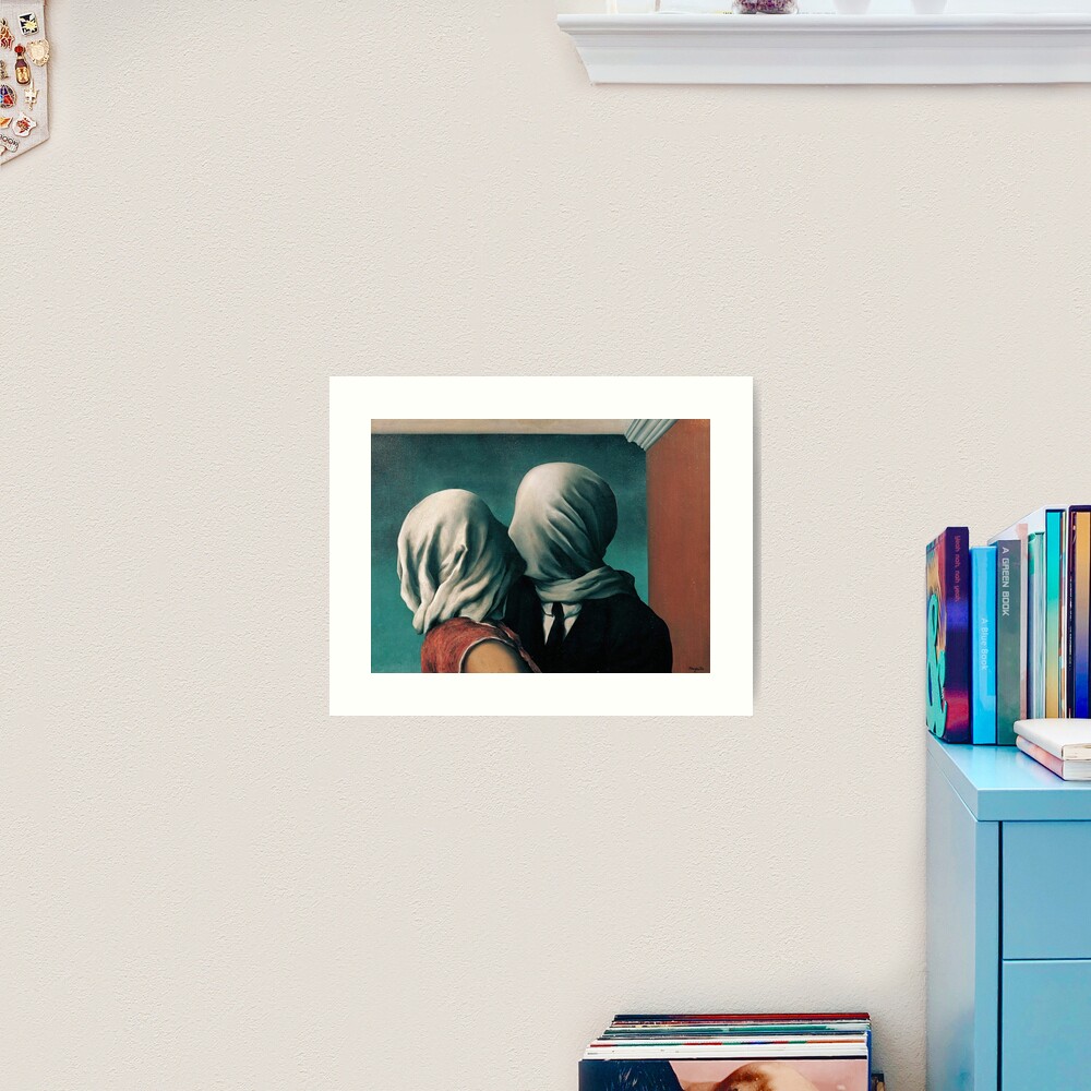 Rene Magritte The Lovers Art Print