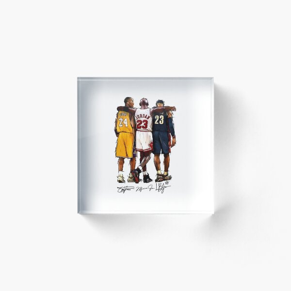Kobe Michael LeBron - Together Acrylic Block