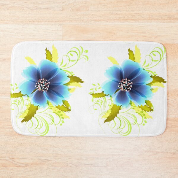 Item preview, Blue flower designed and sold by Sebastian Art.