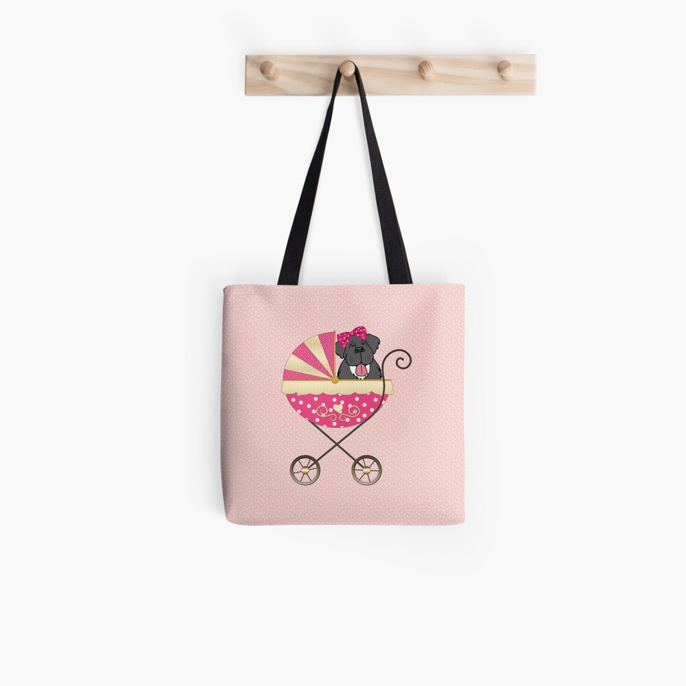 Newfie Baby Girl Tote Bag