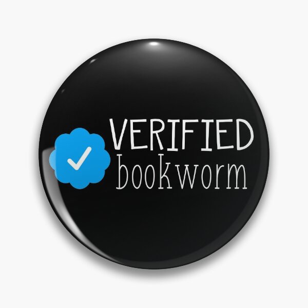 Item preview, Verified Bookworm (Black) designed and sold by AlexVR.