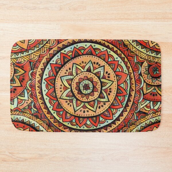 Item preview, orange pattern   designed and sold by Sebastian Art.