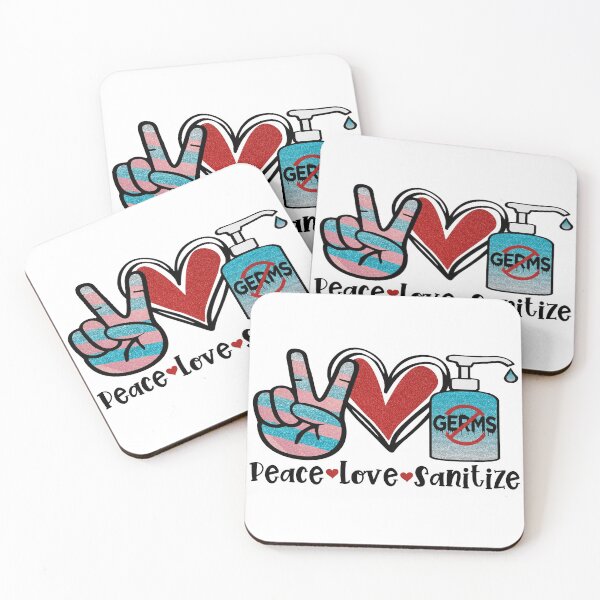 Item preview, Peace Love Sanitize designed and sold by Arkansas Made.