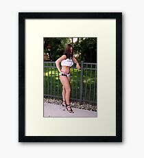 Judy Judy Judy Framed Print
