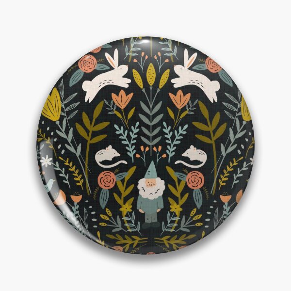 Item preview, Damask gnome designed and sold by inkblotcreative.