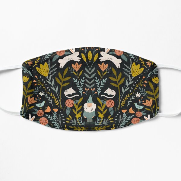 Damask gnome Flat Mask