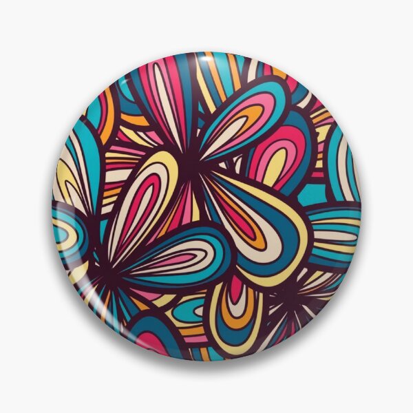 Item preview, Hippie 70s style face mask designed and sold by Attenea.