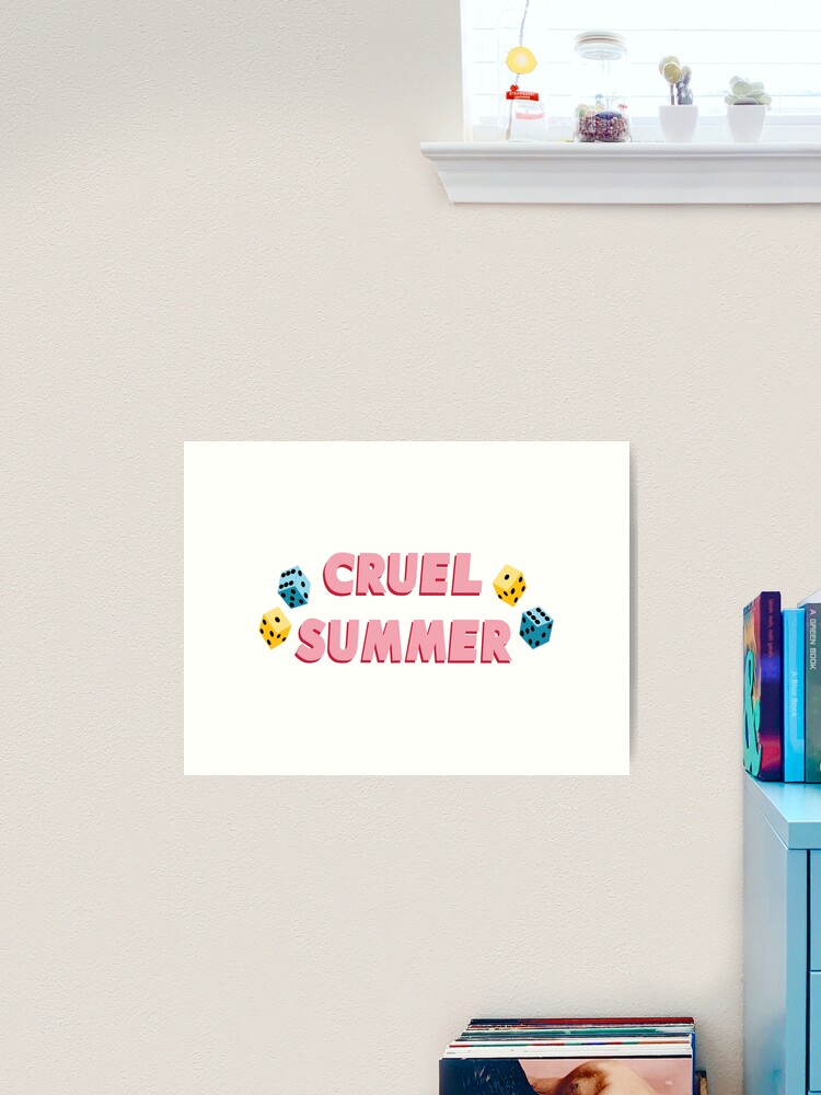 Taylor Swift Cruel Summer car art