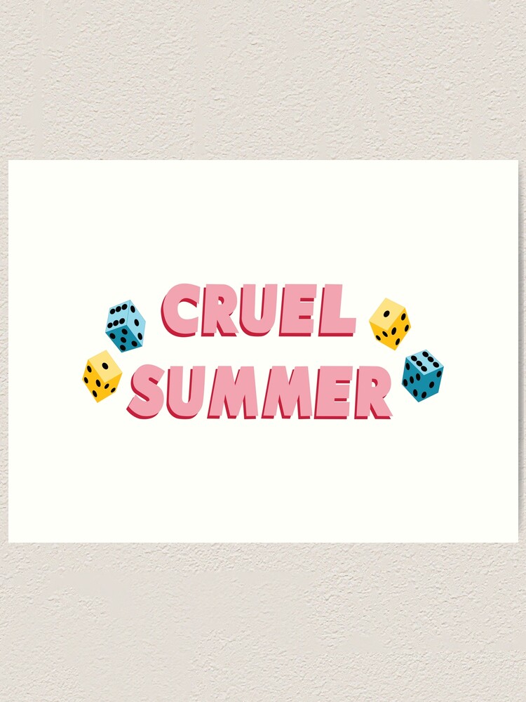 Taylor Swift Cruel Summer car art