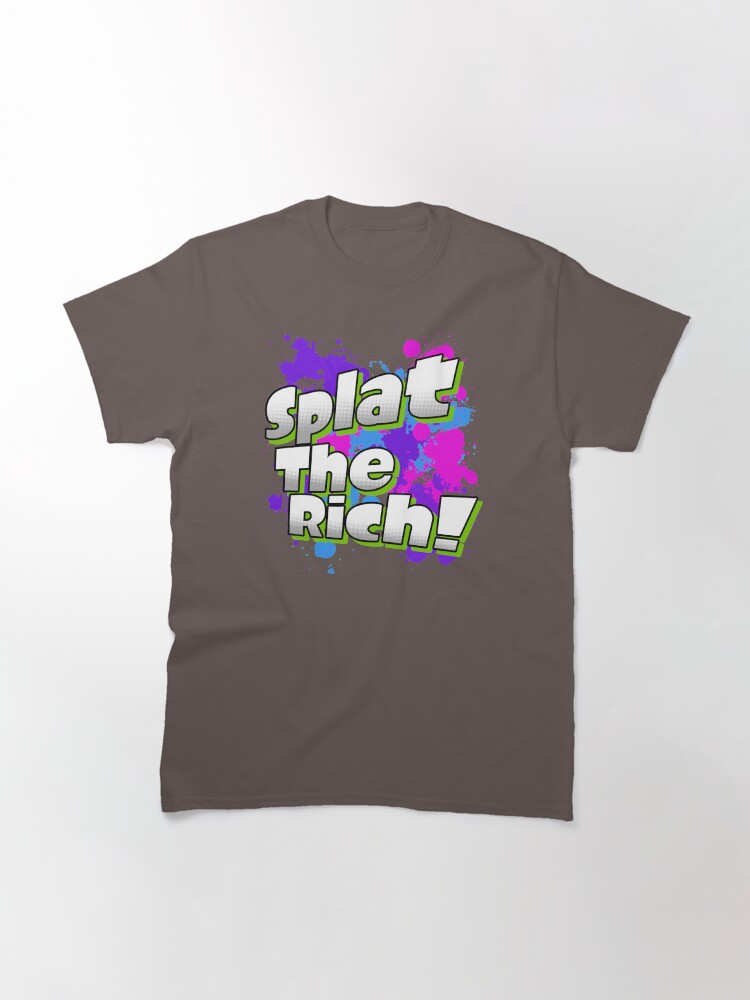 Alternate view of Splat The Rich! Classic T-Shirt