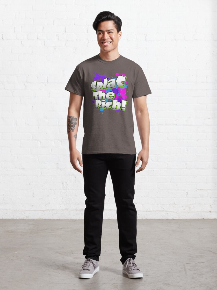 Alternate view of Splat The Rich! Classic T-Shirt