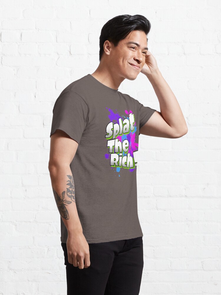 Alternate view of Splat The Rich! Classic T-Shirt