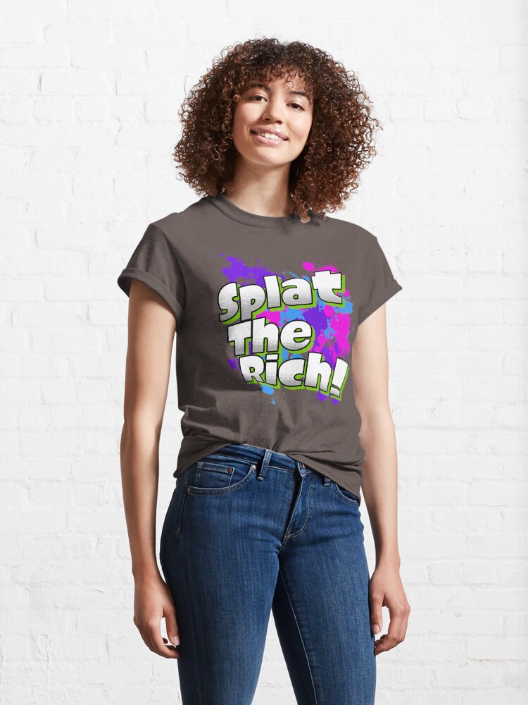 Alternate view of Splat The Rich! Classic T-Shirt