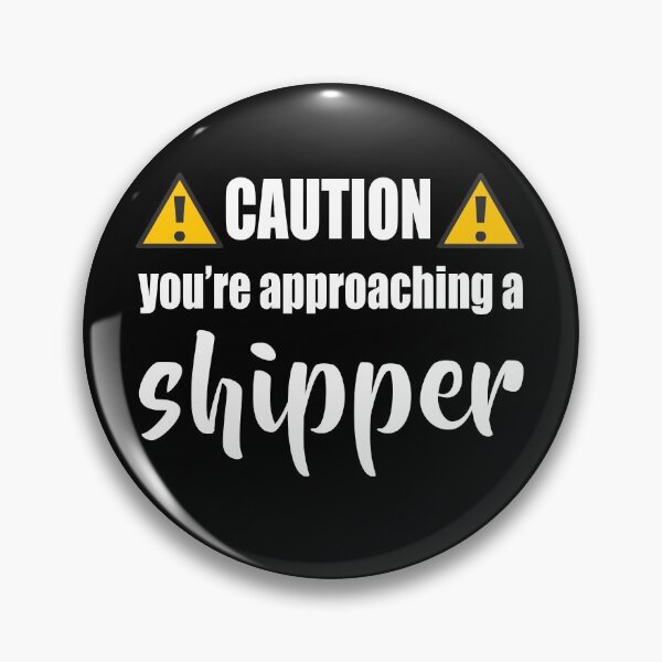 Item preview, Caution you're approaching a shipper (Black) designed and sold by AlexVR.