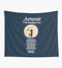 Artemis Fall Hunting Tour Wall Tapestry