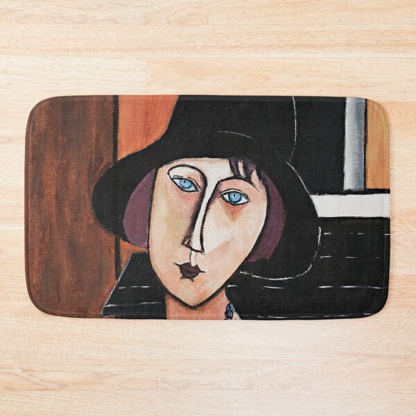 Item preview, Jeanne Hebuterne with Hat and Necklace - Homage to Modigliani designed and sold by artbydanielle.
