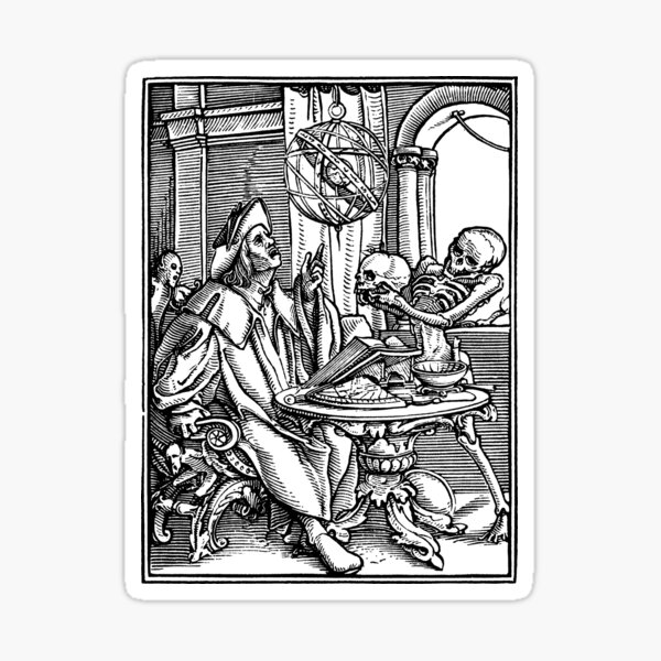 Dance of Death - 27 The Astrologer Sticker