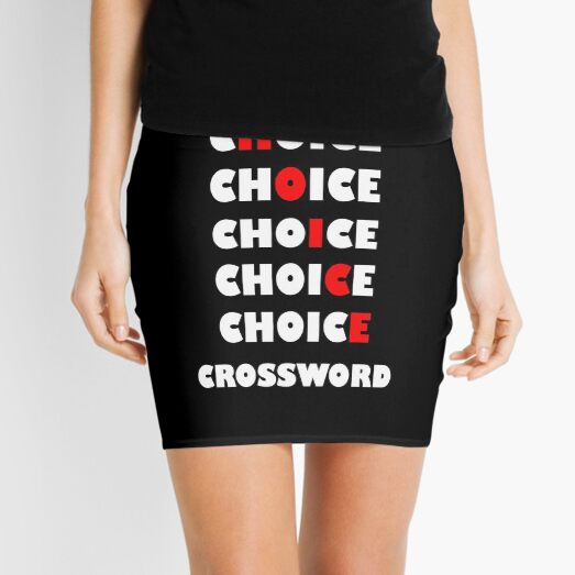 Crossword Mini Skirts for Sale Redbubble