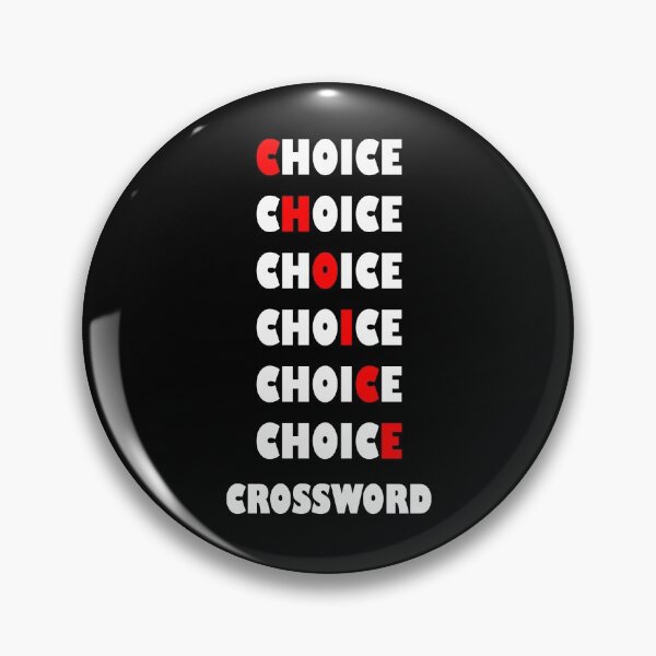 Item preview, Choice crossword designed and sold by SGS-.