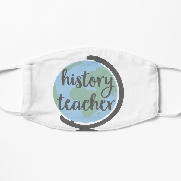 history teacher globe Flat Mask
