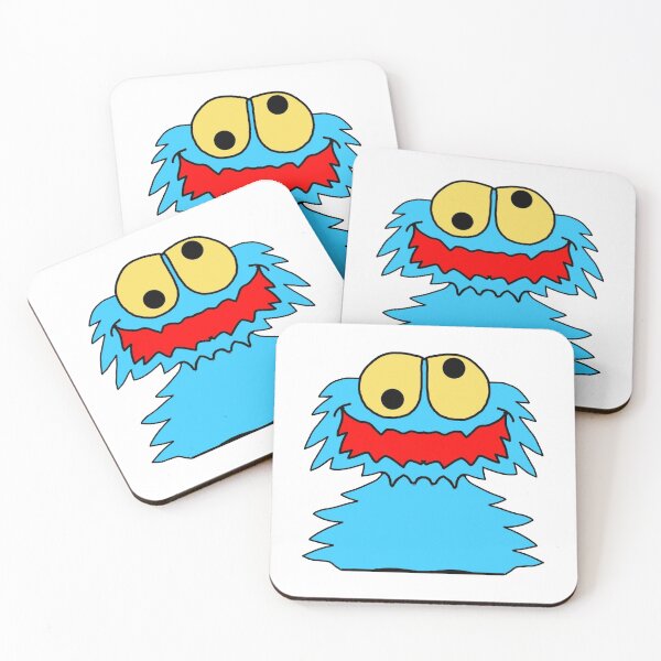 Item preview,  Funny blue monster.  Four designed and sold by Pennylanemerch.