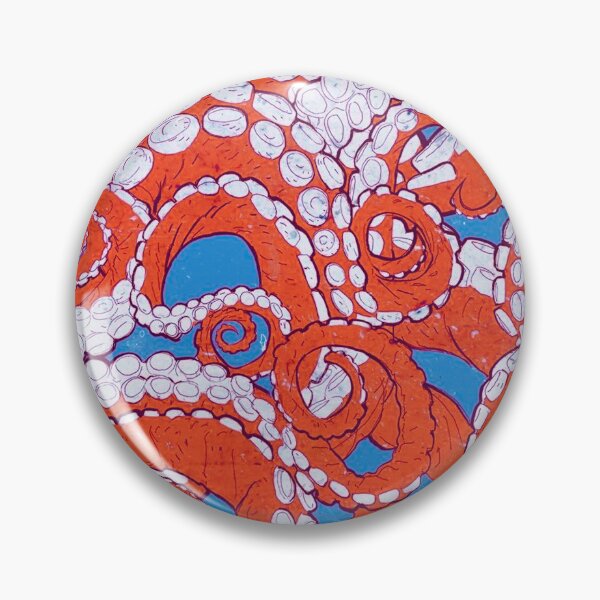 Item preview, Mascarilla de tentáculos de pulpo rojo designed and sold by Attenea.