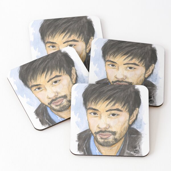 Item preview, Watercolor Asian Male Portrait designed and sold by Brandy Woods.